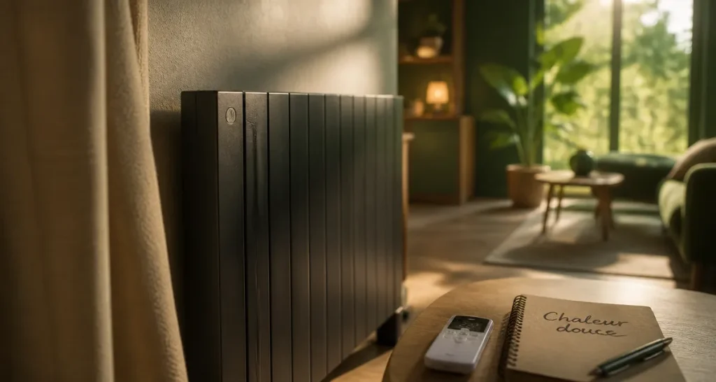 Radiateur Noirot avis : chaleur douce dans un salon