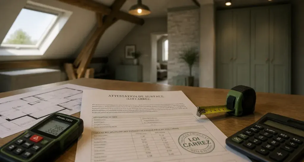 Surface privative d'un bien immobilier : erreurs de calcul loi Carrez
