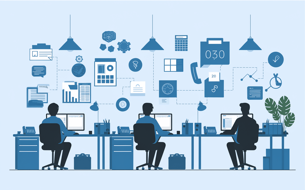 Illustration Bac Pro AGORA bureau