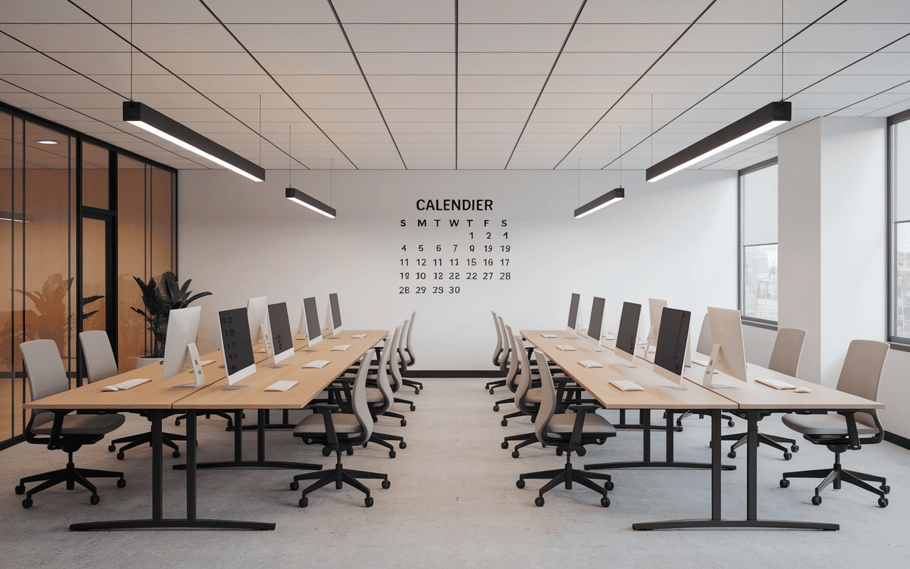 salle informatique moderne pour épreuves ecni