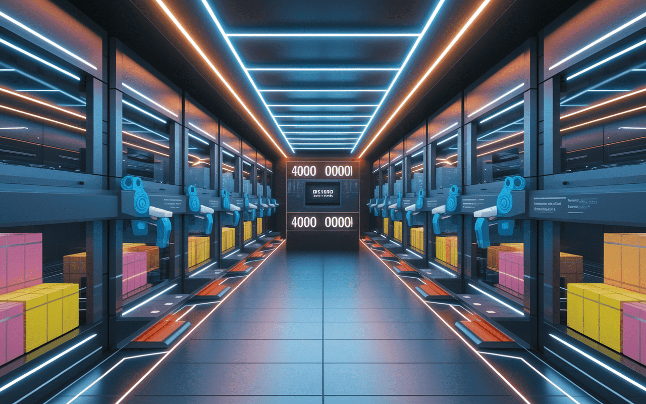 Intérieur automatisé du hub Harnes