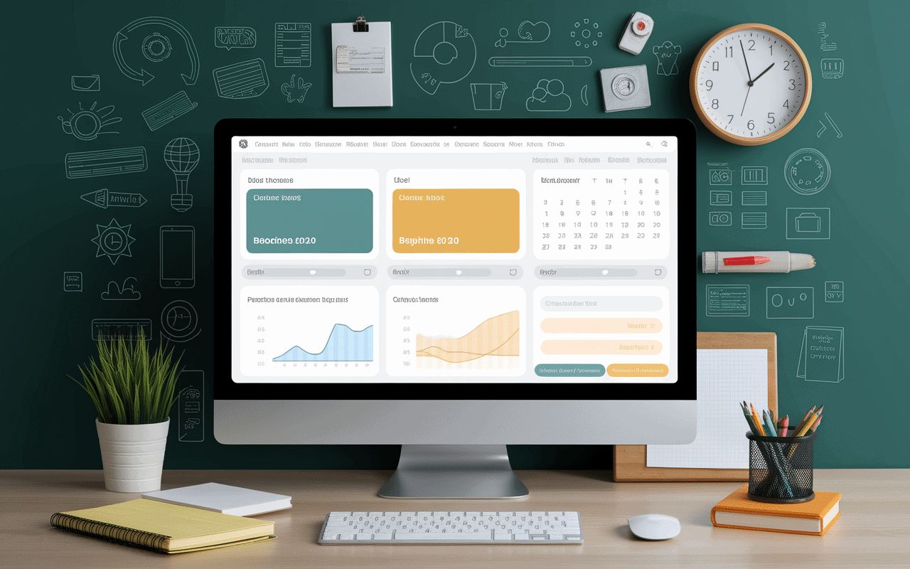 Dashboard Ecole Directe avec fonctionnalités