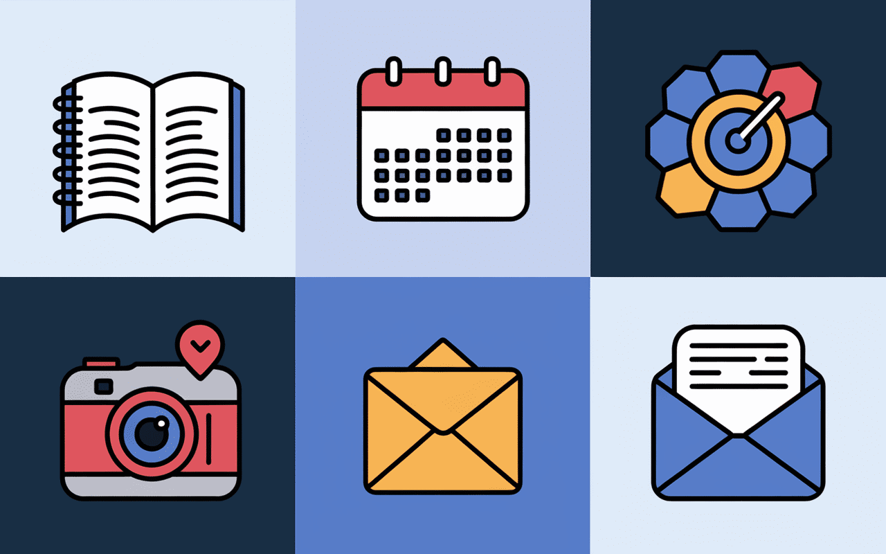 Icônes outils Educartable numériques