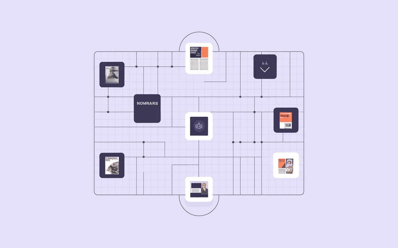 Interface de plateforme de gestion d'abonnements presse