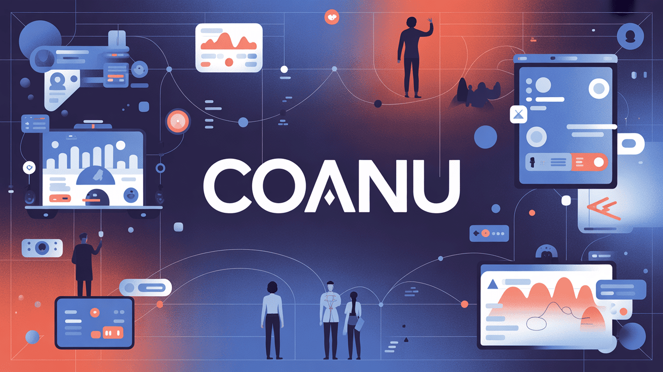 Illustration coanu écosystème numérique et connecté