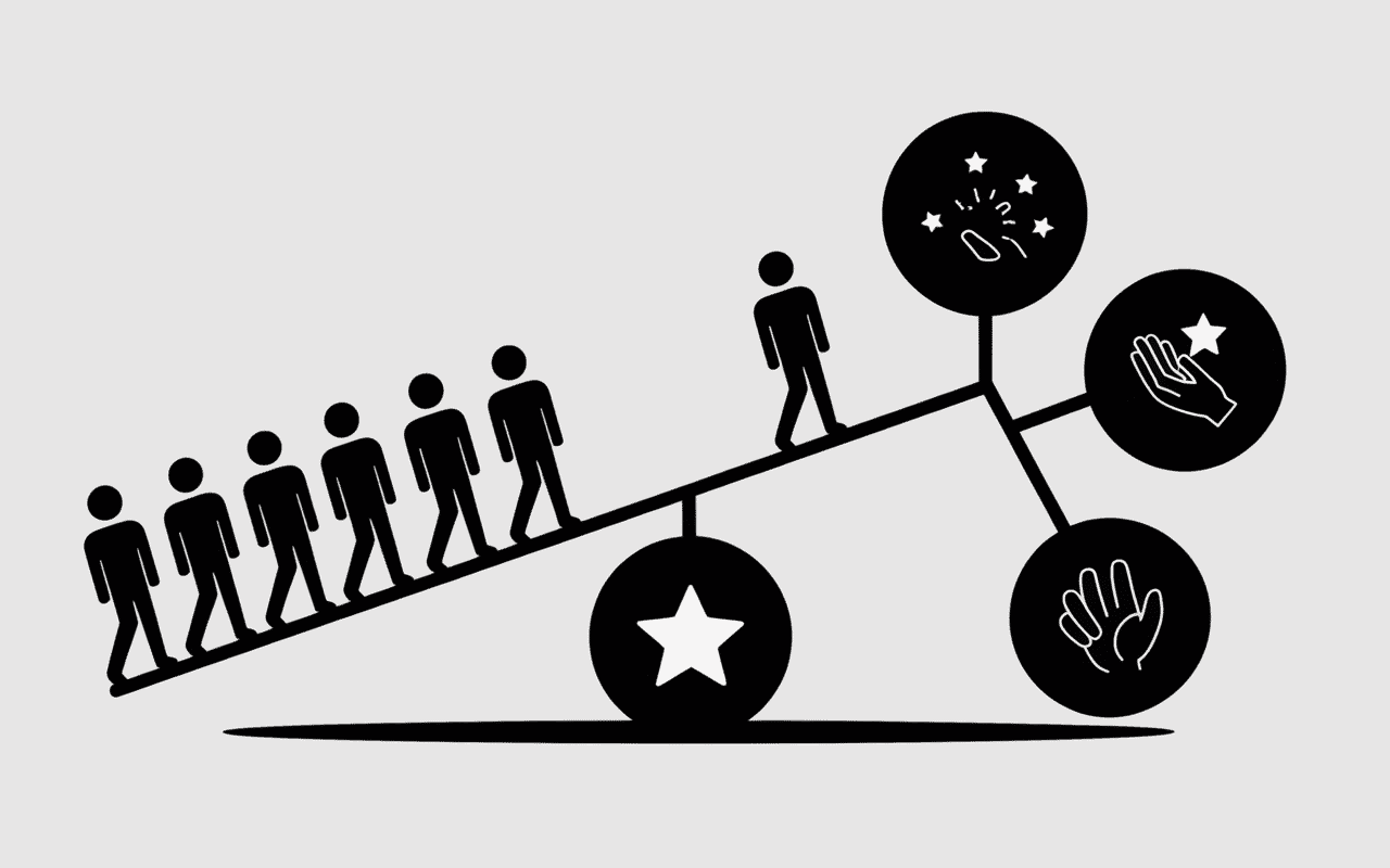 illustration enjeux logo groupement balance