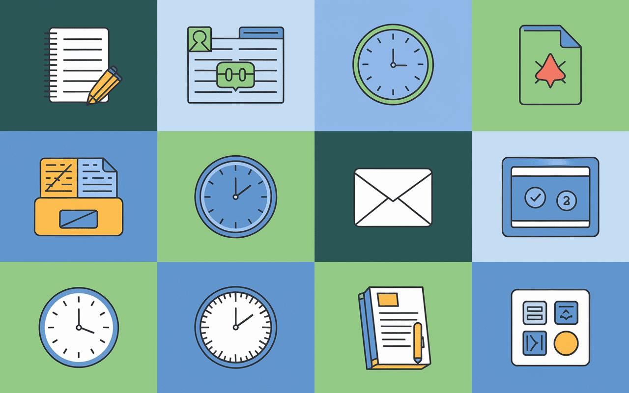 Tableau de bord ent marouzeau avec icones scolaires