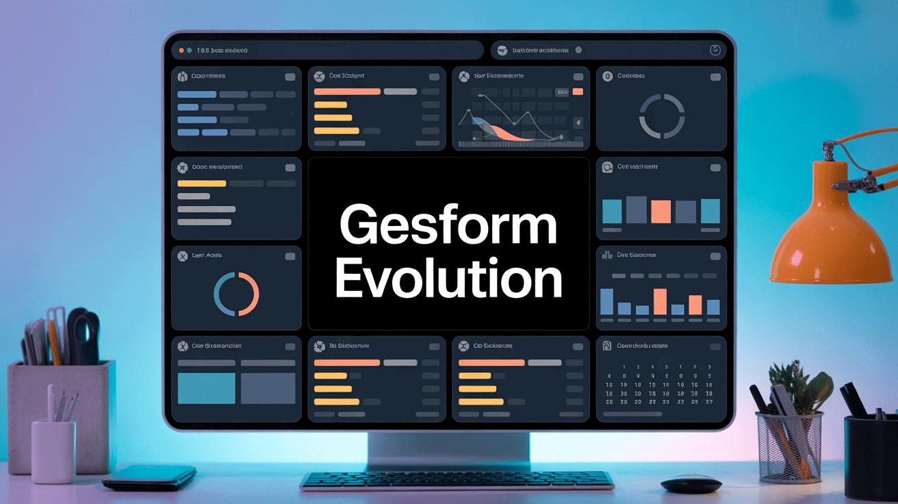 interface gesform evolution tableau de bord logiciel