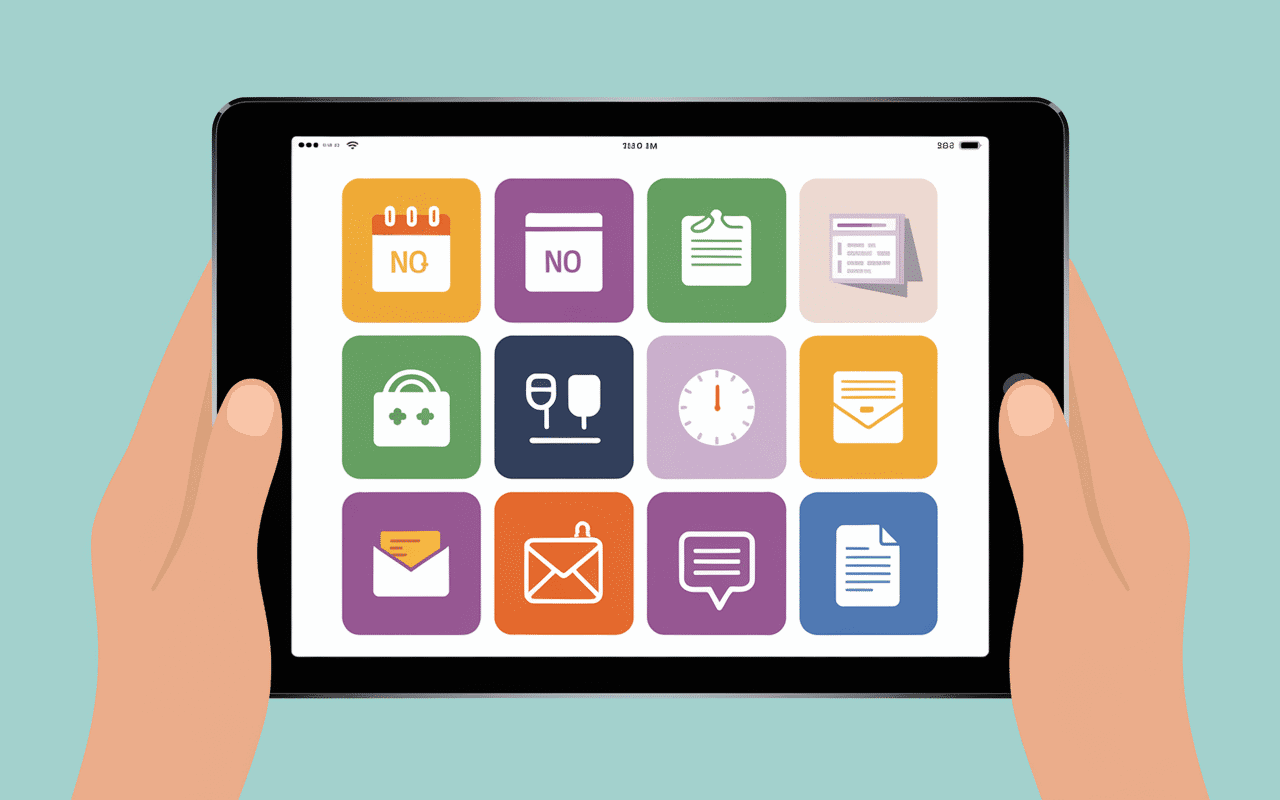 Dashboard services college41 sur tablette parent