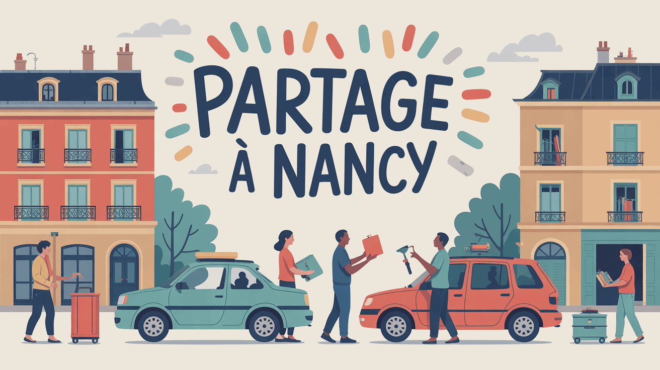 Partage Nancy sur une place conviviale
