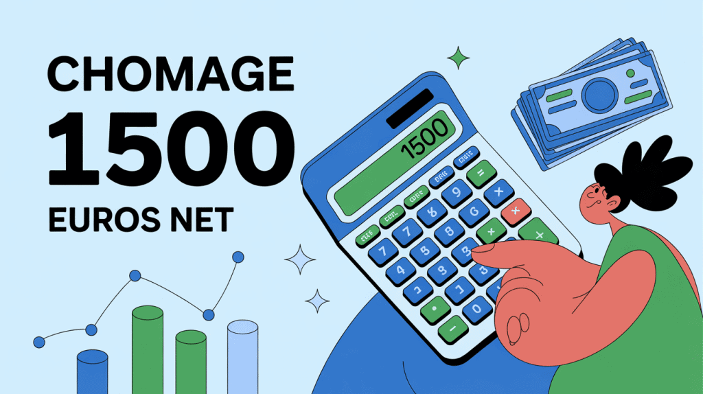 salaire 1500 net combien au chômage calcul et infographie