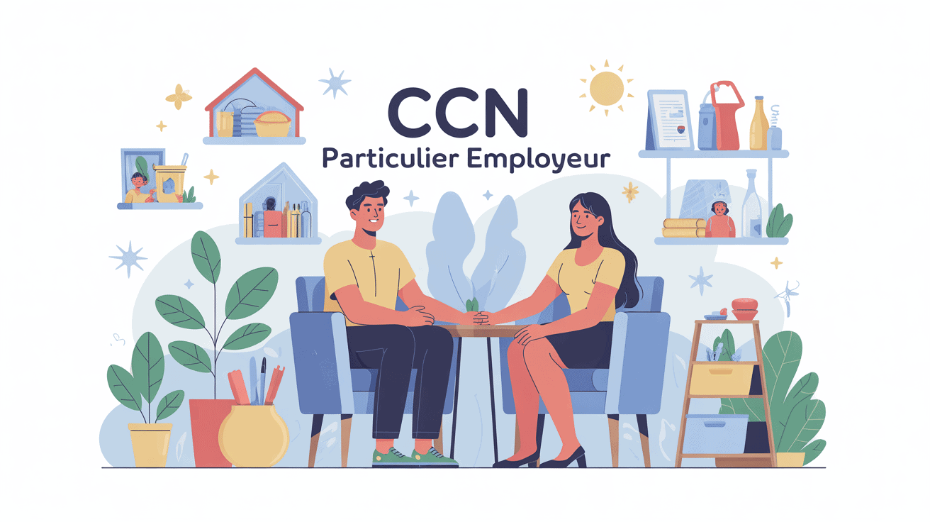 ccn particulier employeur illustration salarié domicile
