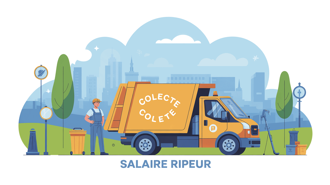 illustration ripeur salaire métier France