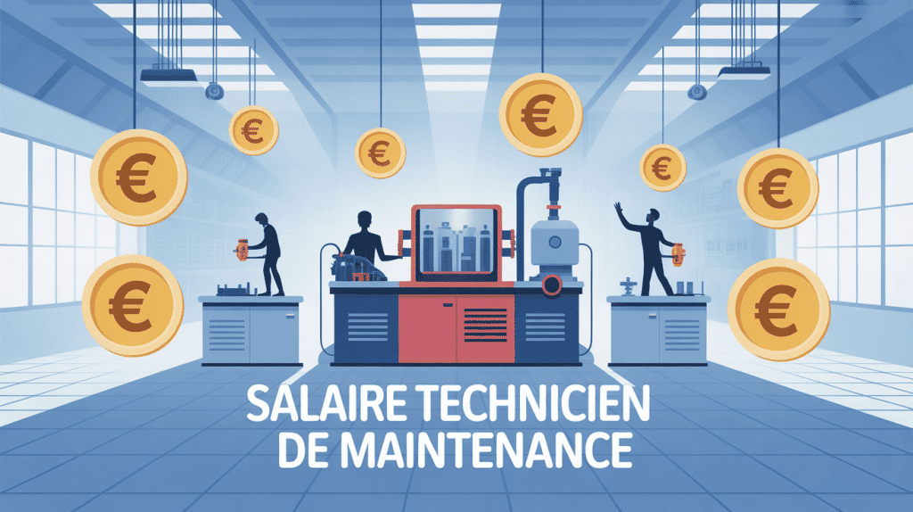 illustration salaire technicien de maintenance en France
