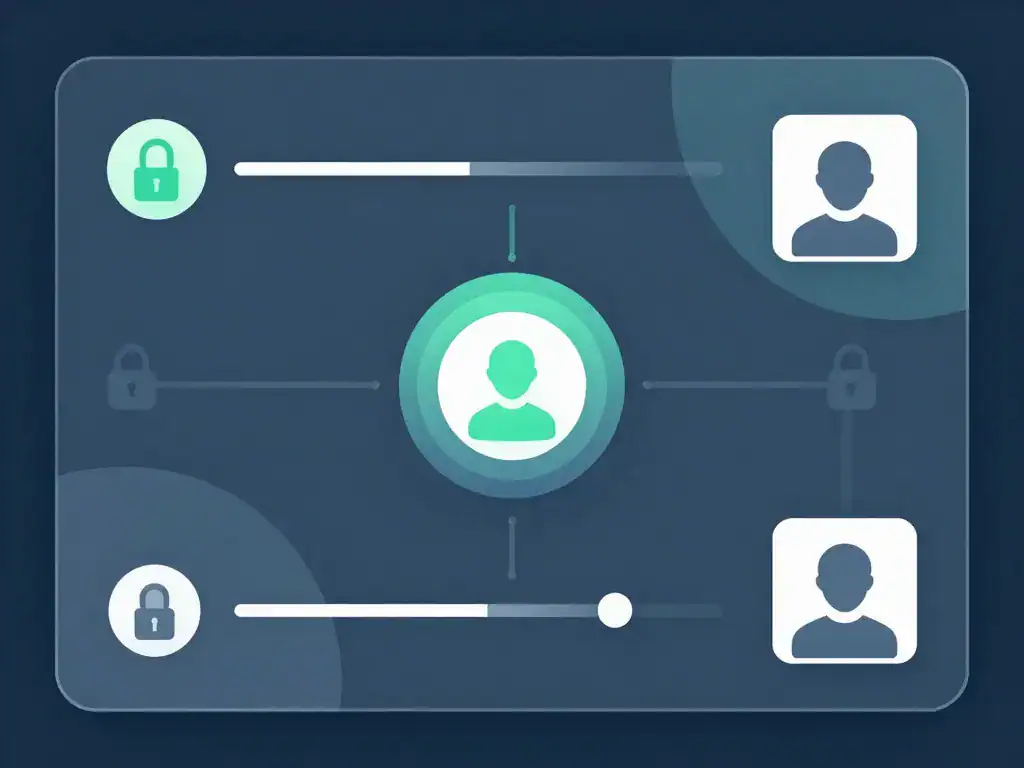 a été notifié de votre visite sur son profil schéma paramètres confidentialité