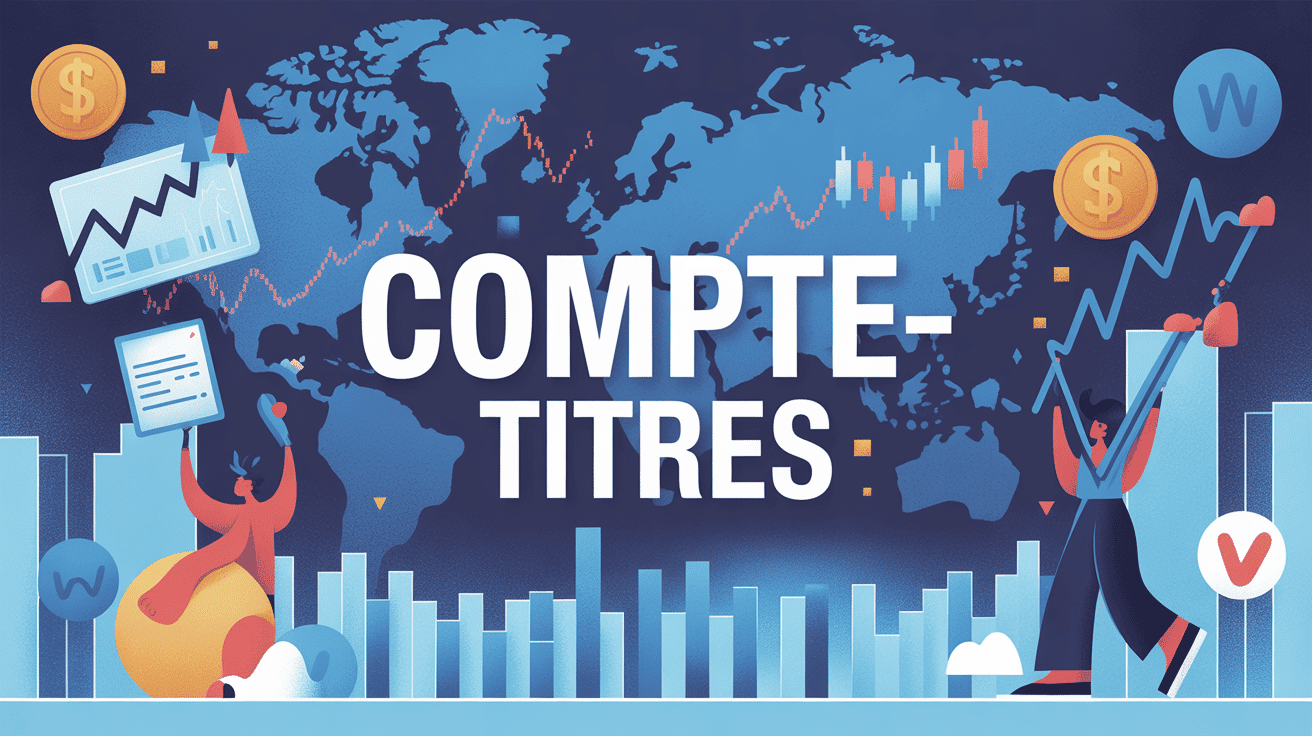 c'est quoi un compte titre illustration investissement en Bourse