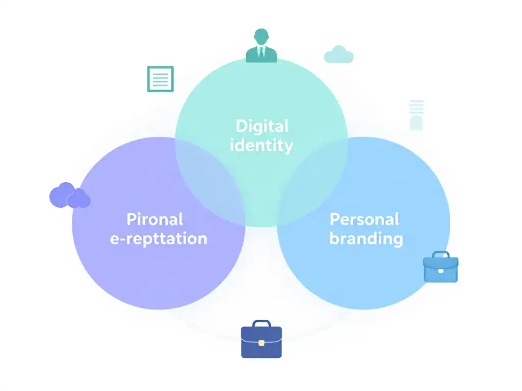 Comment appelle t-on l'image d'une personne renvoyée par le web, schéma notions clés