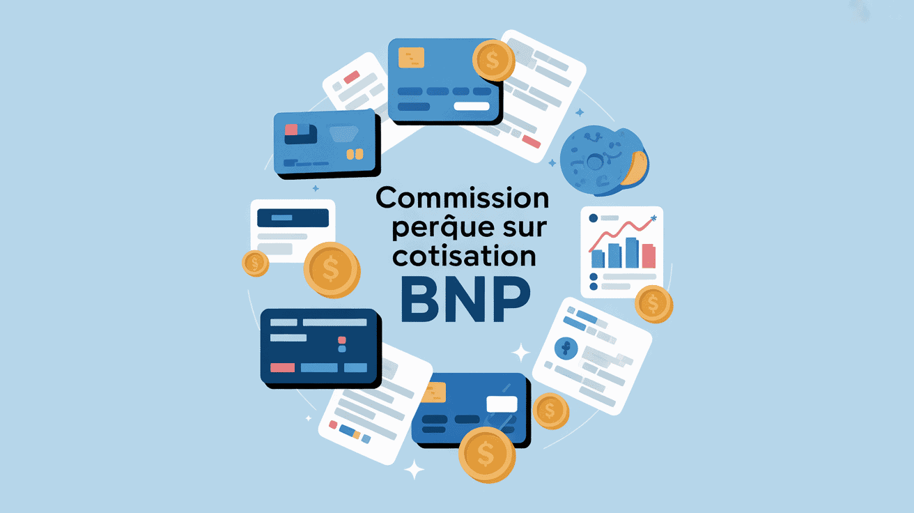 commission percu cotisation bnp image banque moderne