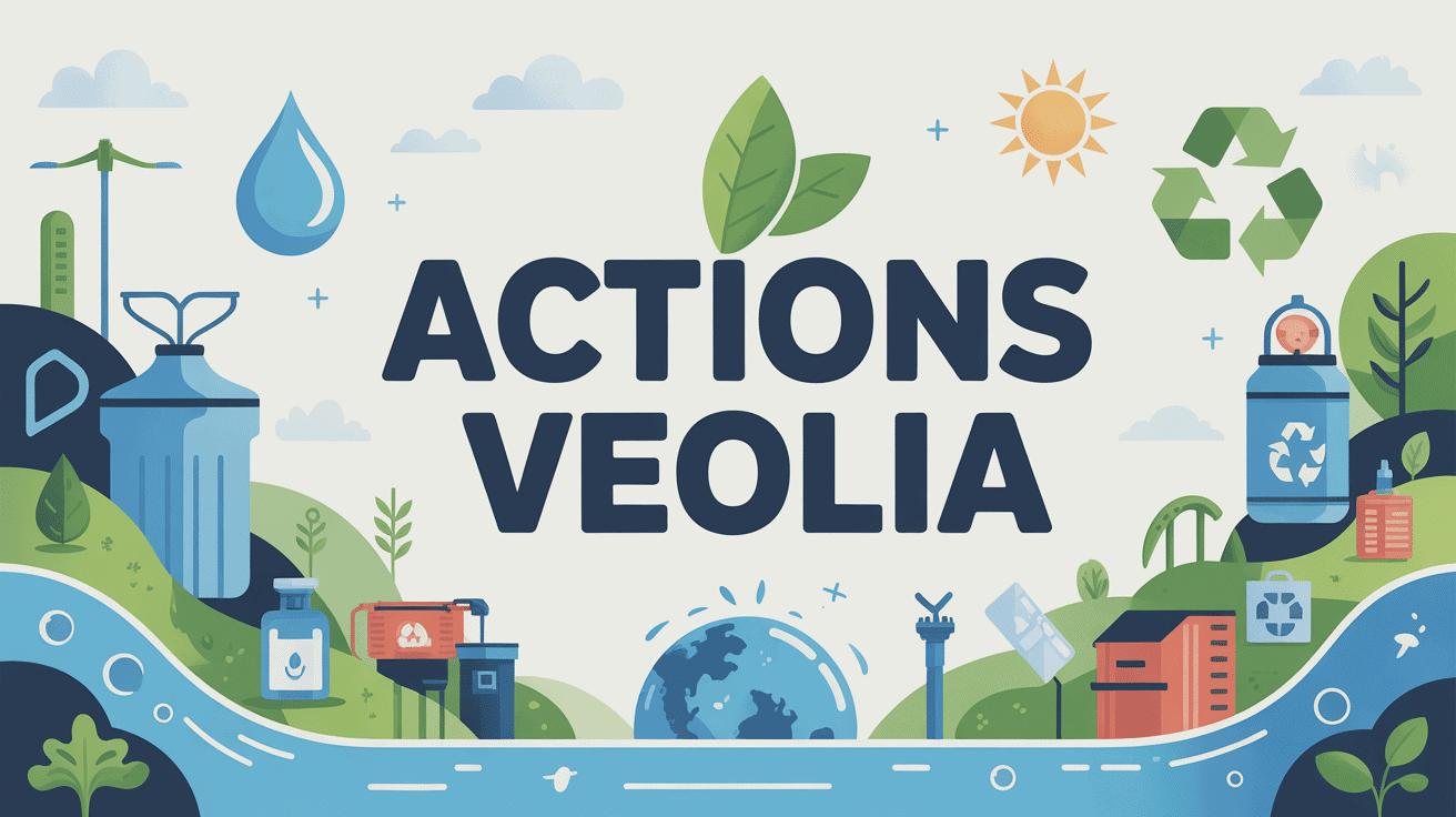 Faut-il acheter des actions Veolia illustration secteur eau environnement