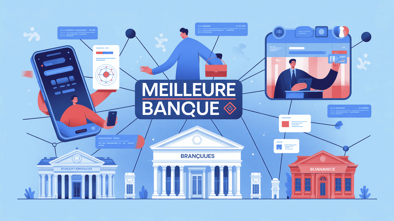 Les meilleur banque de france stylisées en ligne et agence
