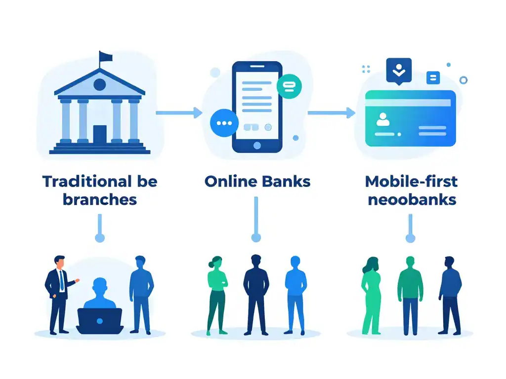 Diagramme les meilleur banque de france traditionnelles en ligne néobanques