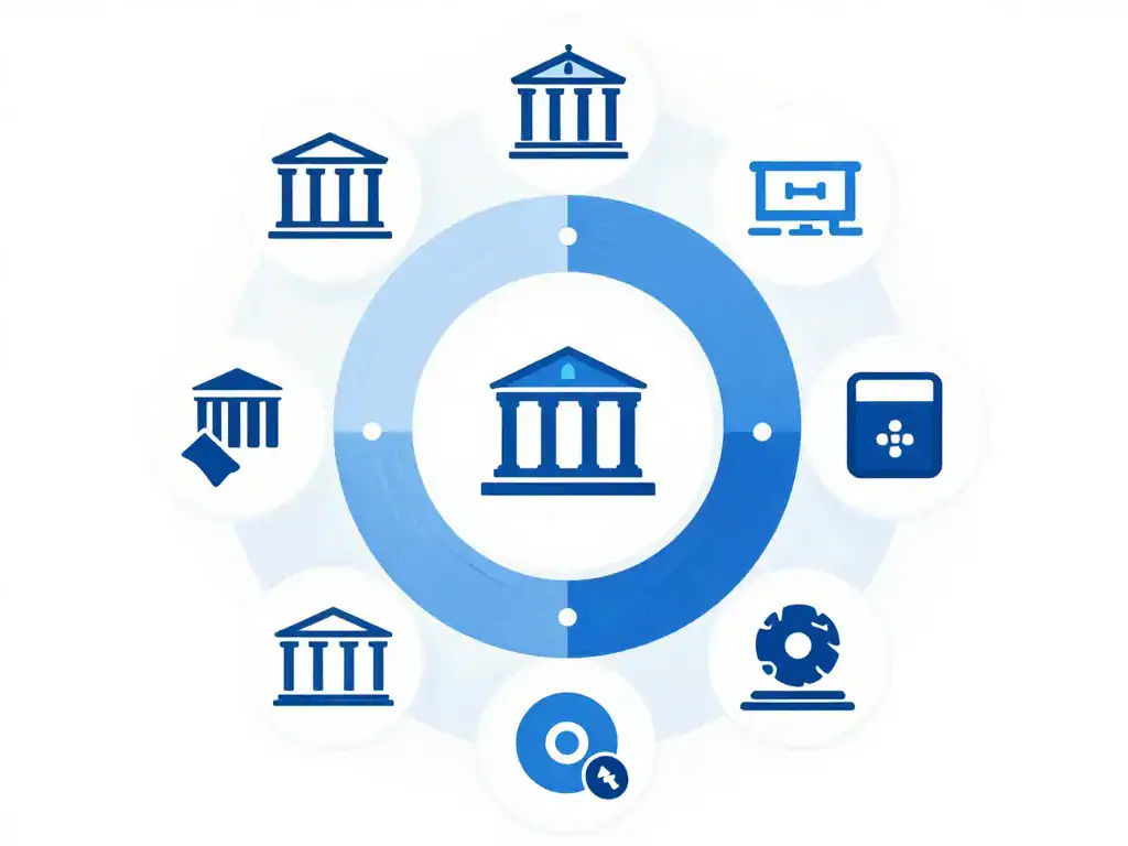 Schéma explicatif liste banques en France diversité