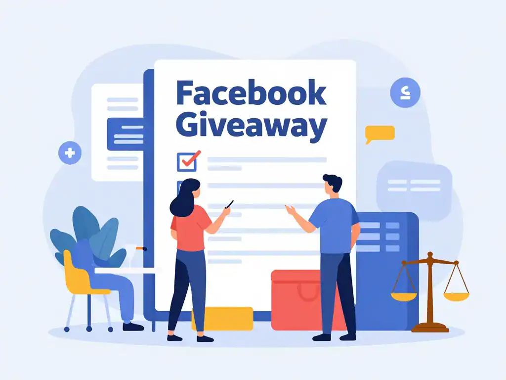 Préparation tirage au sort Facebook règles conformité