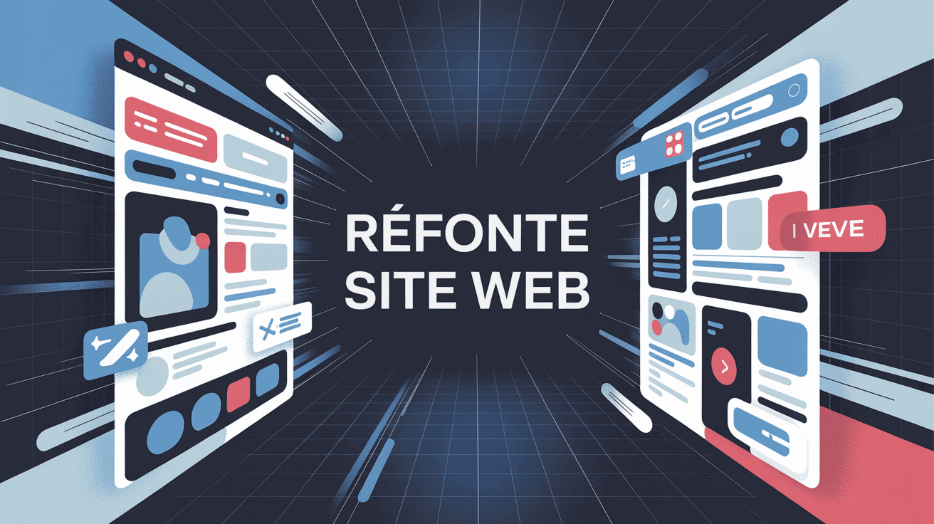 illustration moderne refonte site web