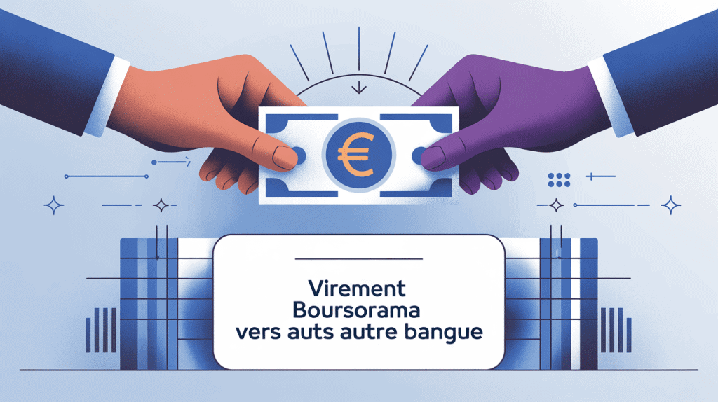 virement boursorama vers autre banque illustration transfert sécurisé
