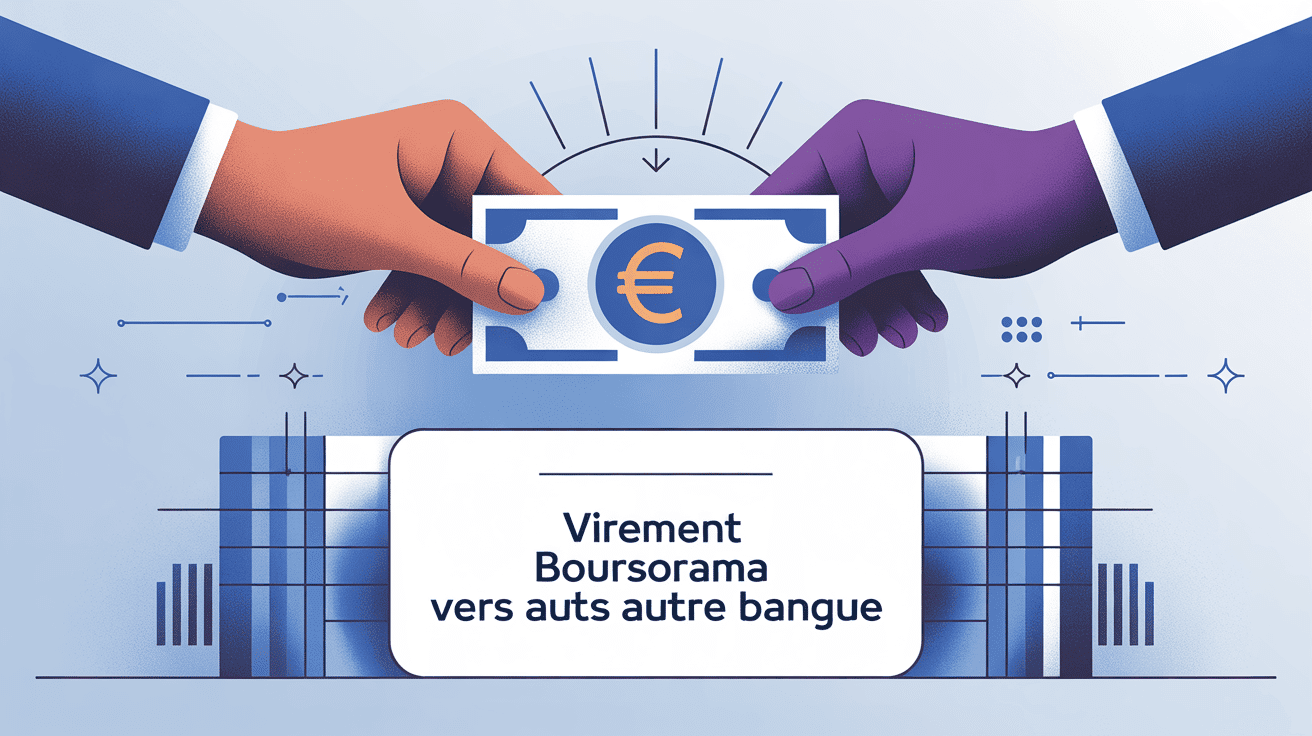 virement boursorama vers autre banque illustration transfert sécurisé