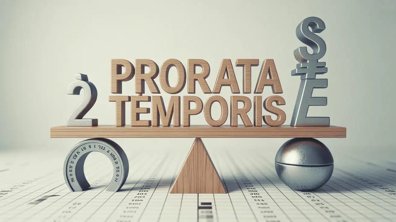 Illustration du prorata temporis en comptabilité