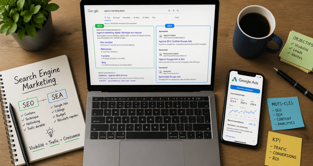 Search Engine Marketing : la stratégie complète pour dominer les résultats de recherche