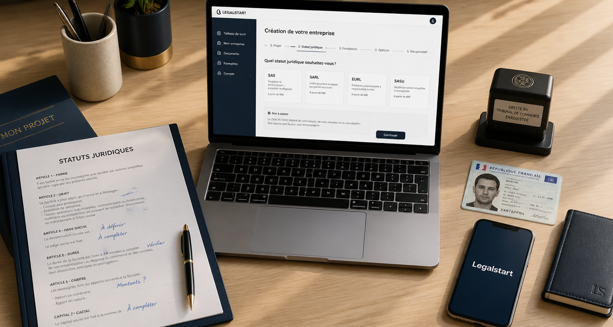 creation entreprise legalstart vue bureau