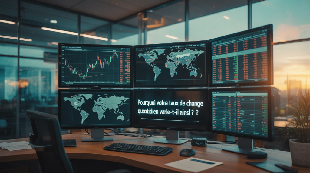 Pourquoi le taux de change quotidien varie-t-il ainsi ?