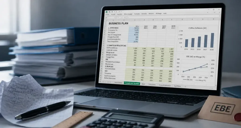 Business plan Excel : 3 tableaux financiers indispensables pour convaincre vos partenaires