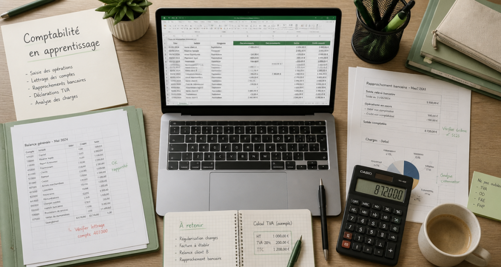 Comptabilité en apprentissage : 120 crédits ECTS et immersion métier pour réussir sa carrière