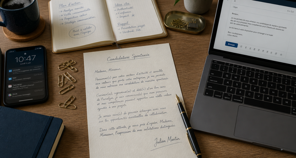 Candidature spontanée : 3 étapes pour forcer la porte du marché caché