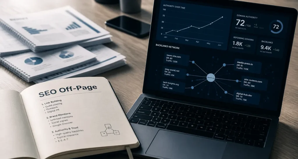 SEO Off-Page : 5 leviers pour renforcer votre autorité et dominer les résultats Google