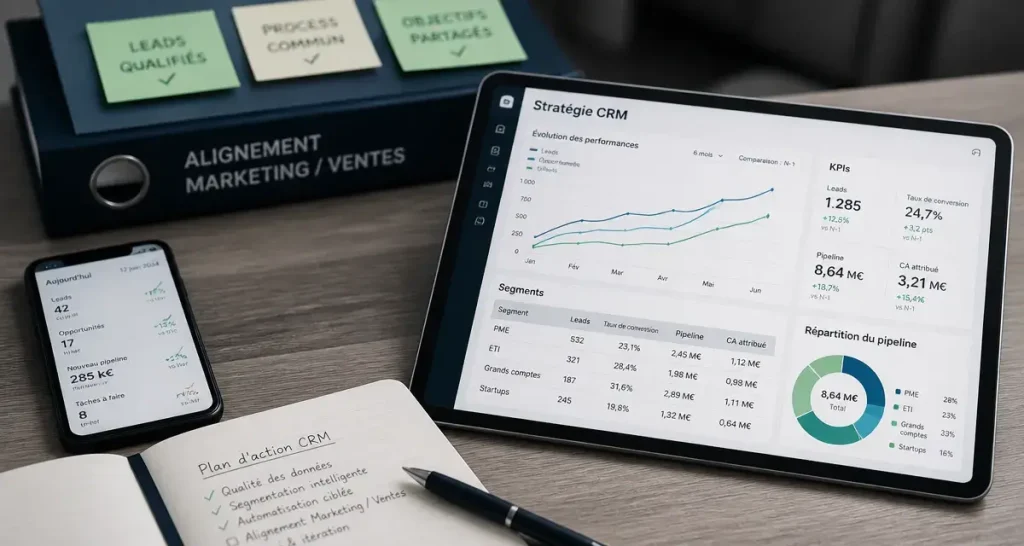 Stratégie CRM : 5 étapes pour transformer vos données en croissance durable