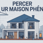 Illustration sur percer mur maison Phénix précautions sécurité