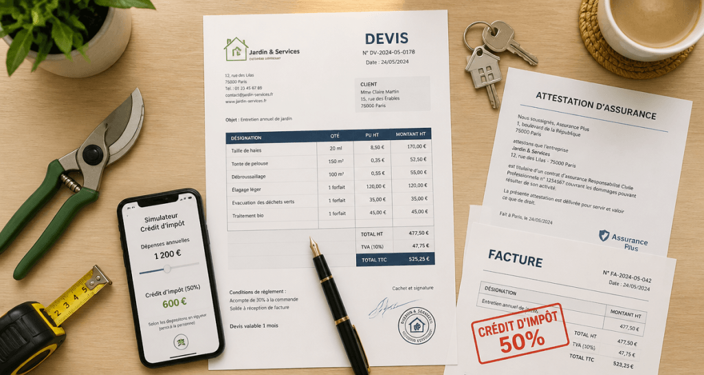 travauxmakers.fr travaux à domicile crédit d’impôt devis