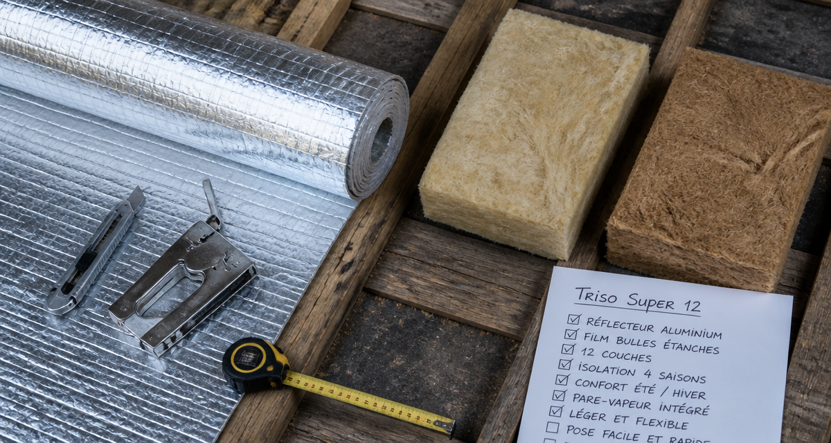triso toiture avis isolant mince multicouche sur toiture