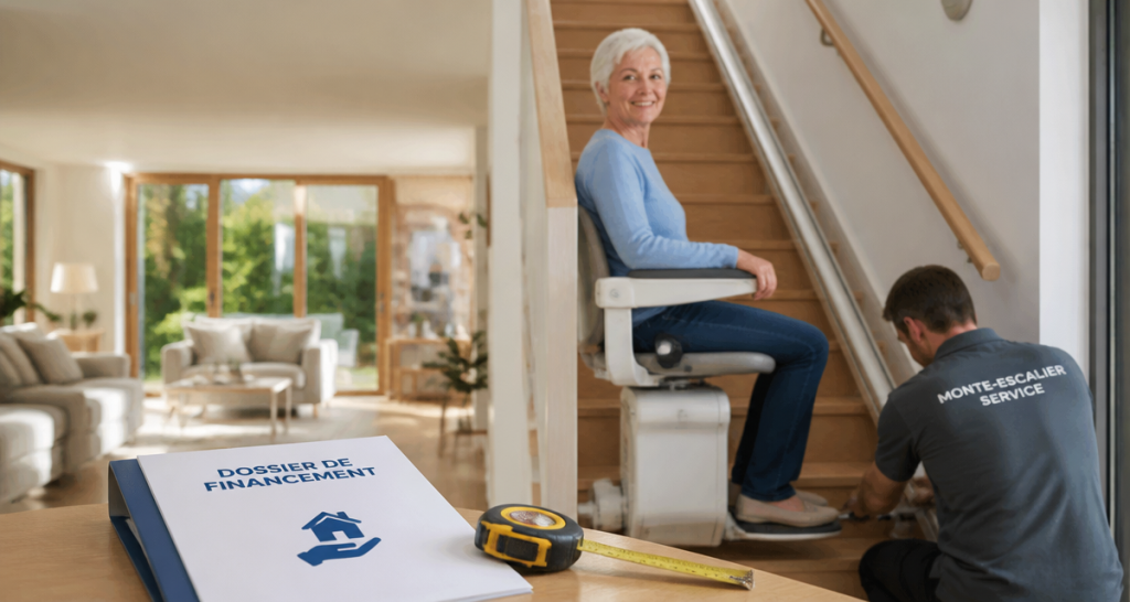 Comparatif monte escalier sécurité technicien financement
