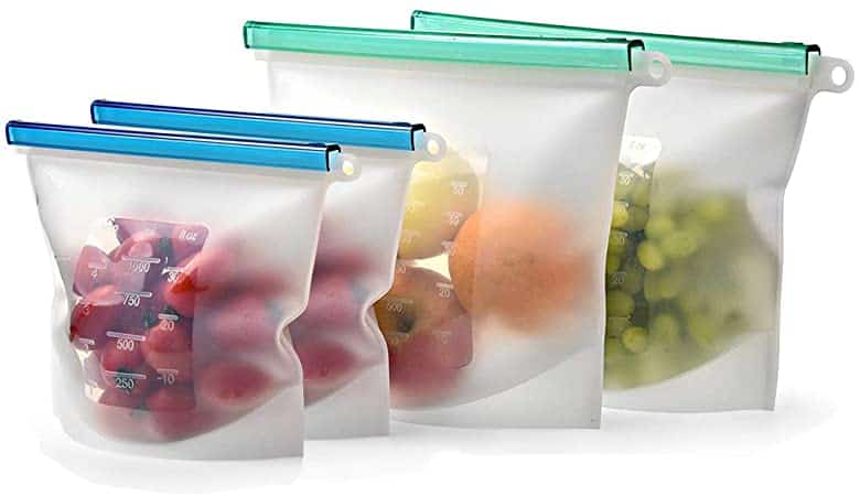 Sacchetti in silicone per alimenti