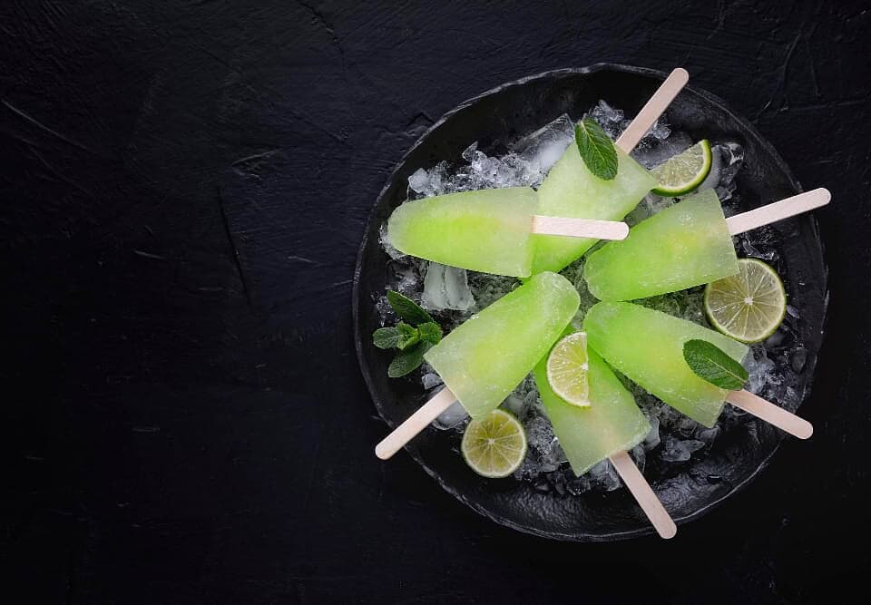 Come fare ghiaccioli alla menta