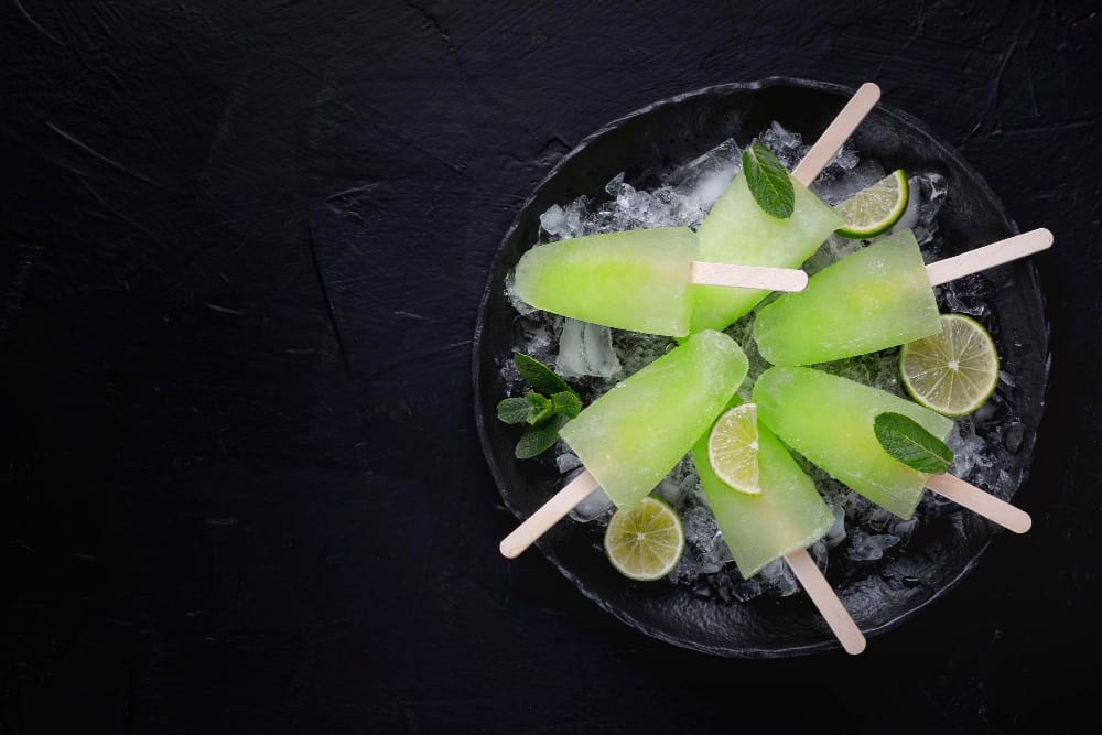 Come fare ghiaccioli alla menta