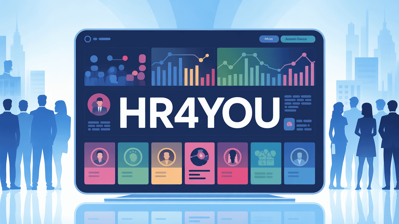 Interface HR4YOU sur écran d'ordinateur