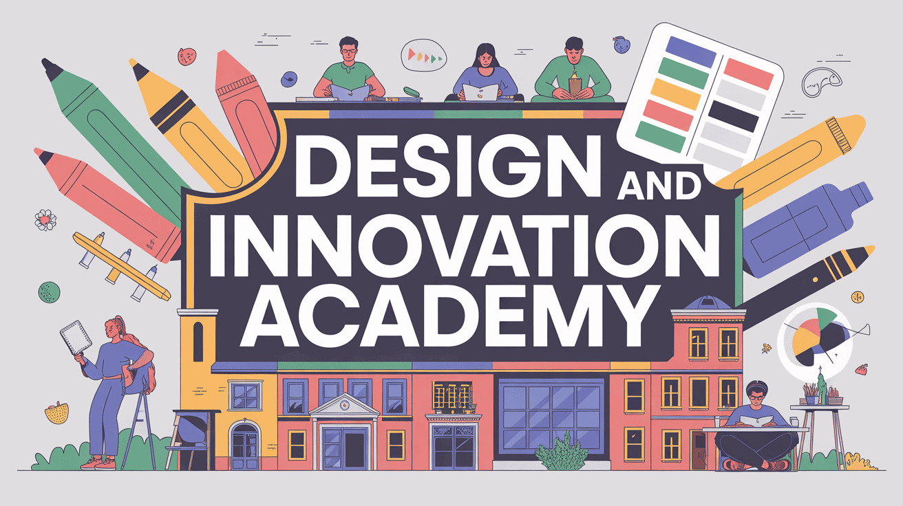 Illustration campus design et innovation academy