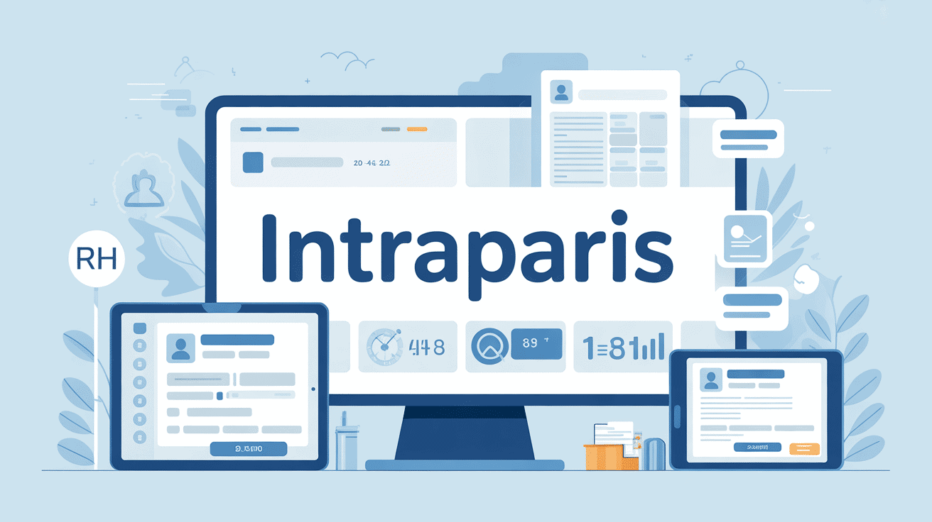 Interface Intraparis formulaires RH
