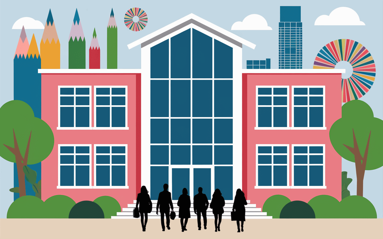Façade moderne design and innovation academy